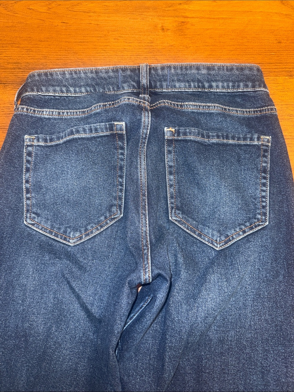 Hollister Dark Blue High-Rise Flare Jeans - Women's - Picture 4 of 10